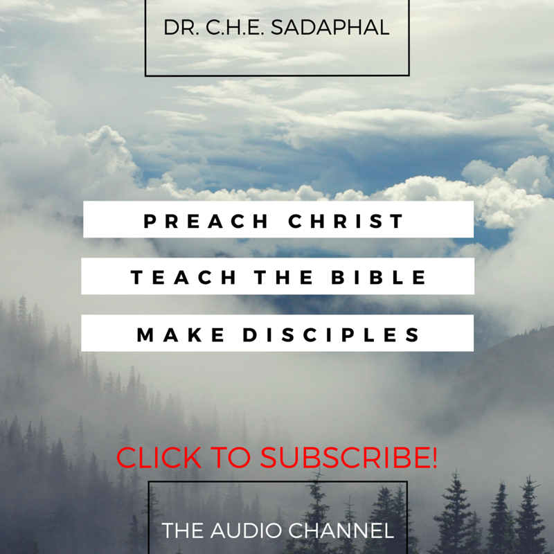 Dr. C. H. E. Sadaphal Podcast Promo Graphic